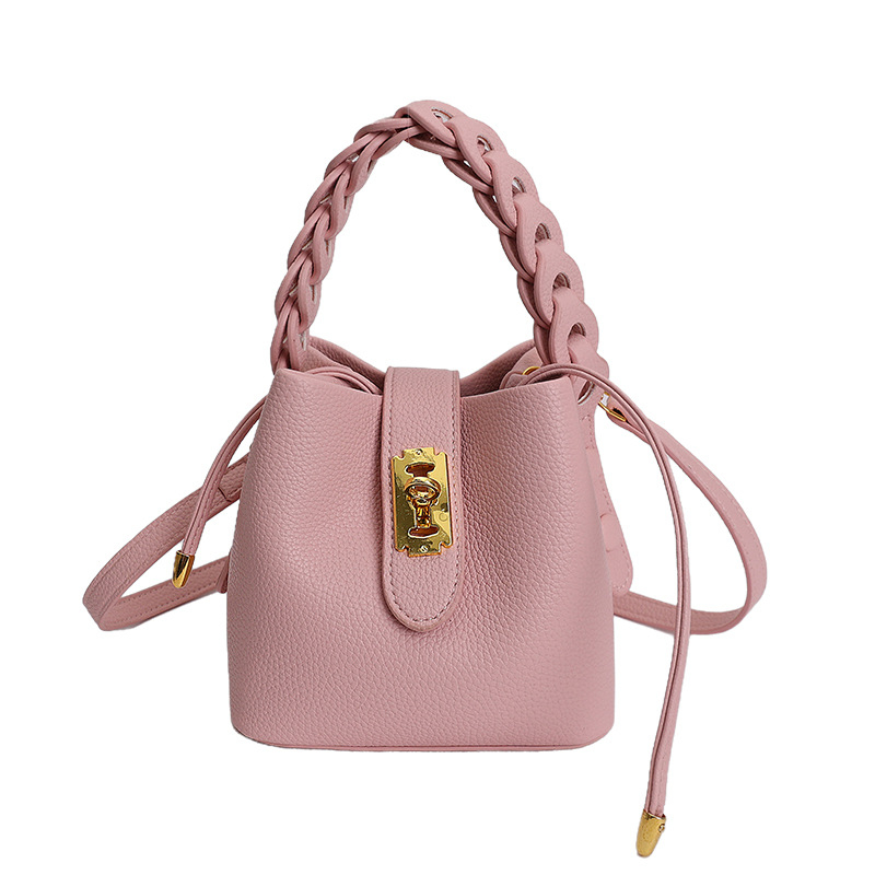 Ženska torba od PU kože tipa kanta, model 26, popularna, svakodnevni stil, za rame ili crossbody