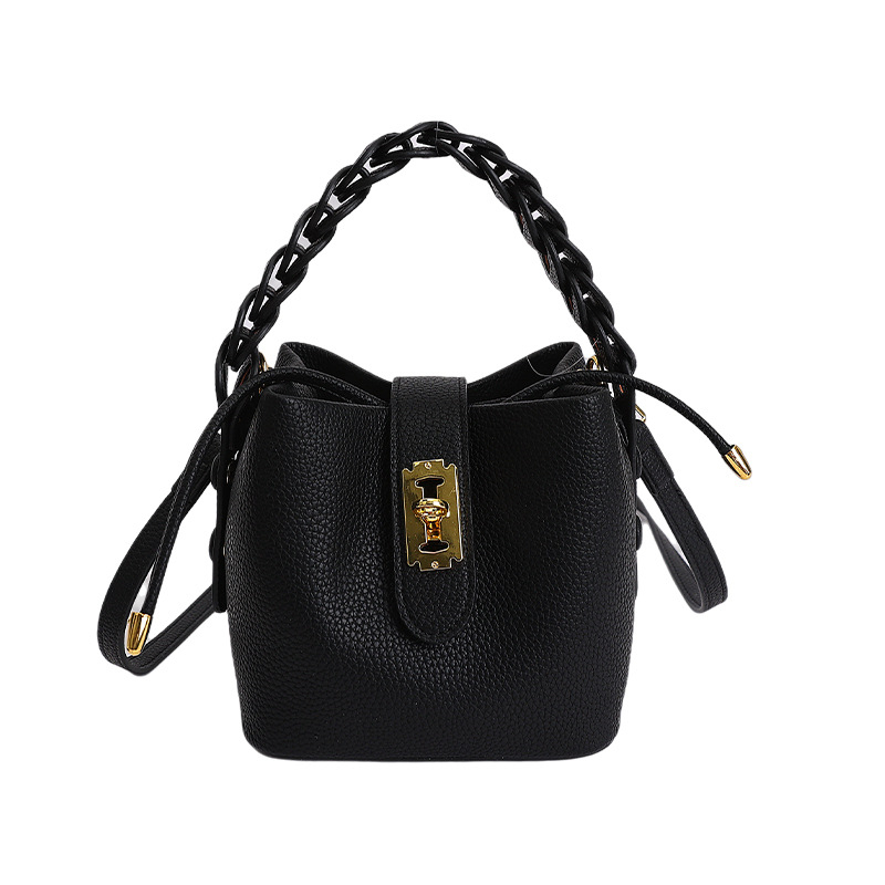 Ženska torba od PU kože tipa kanta, model 26, popularna, svakodnevni stil, za rame ili crossbody