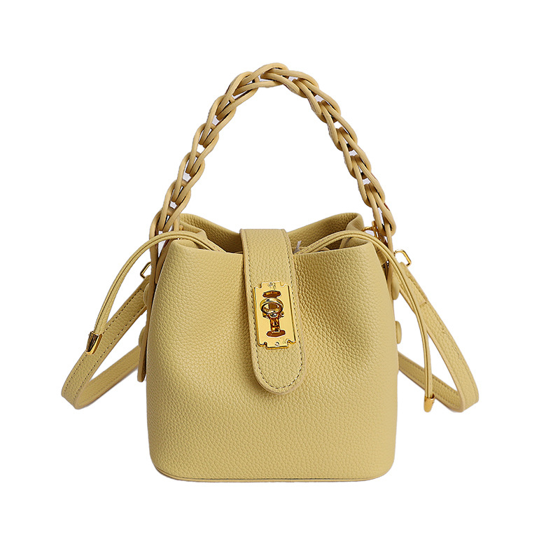 Ženska torba od PU kože tipa kanta, model 26, popularna, svakodnevni stil, za rame ili crossbody