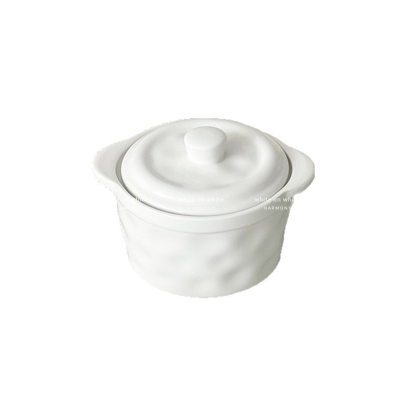 Oală ceramică pentru o singură porție cu abur