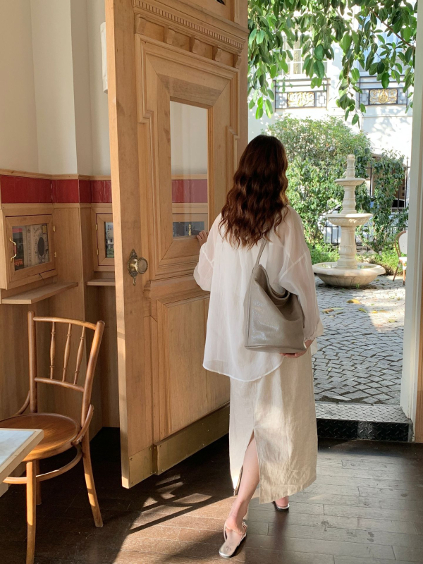Ljetna moda velika kapaciteta kanta torba, korejski stil, minimalistička torba preko ramena za žene