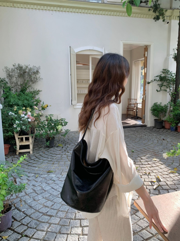 Ljetna moda velika kapaciteta kanta torba, korejski stil, minimalistička torba preko ramena za žene
