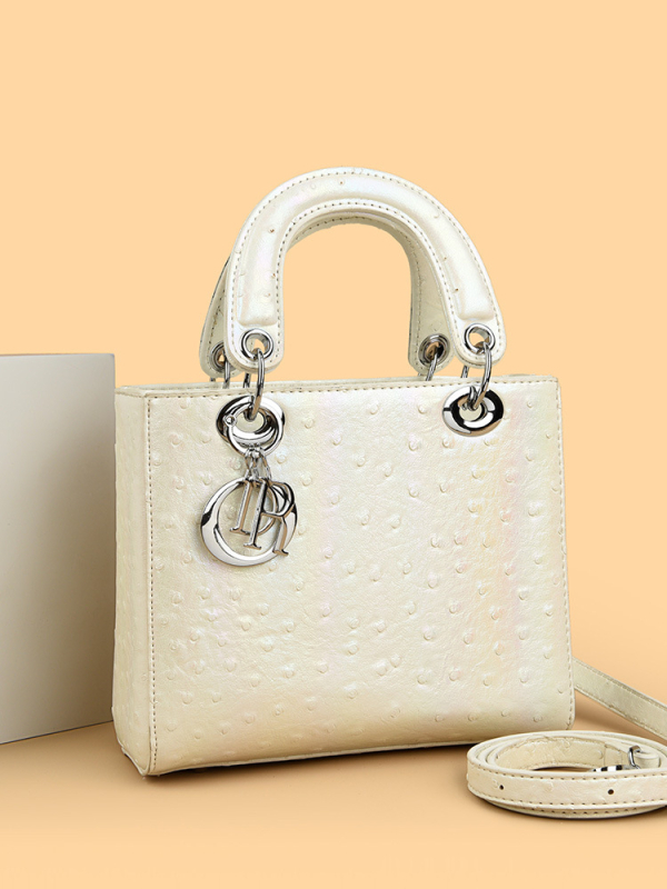 Ženska torbica za rame s motivom ovčjeg uzorka, rombo izvezen, PU materijal, luksuzna crossbody torba