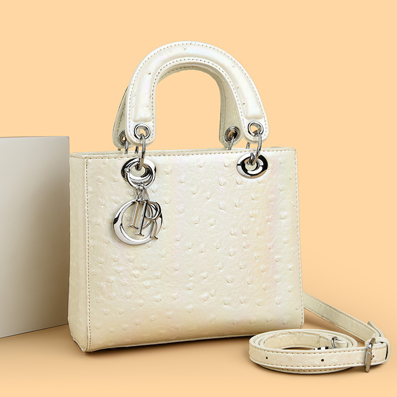 Ženska torbica za rame s motivom ovčjeg uzorka, rombo izvezen, PU materijal, luksuzna crossbody torba