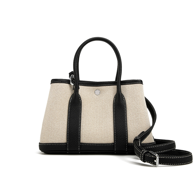 2025 Vrtna bucket torbica s kontrastnim bojama, svakodnevna torba, crossbody stil, svestrana