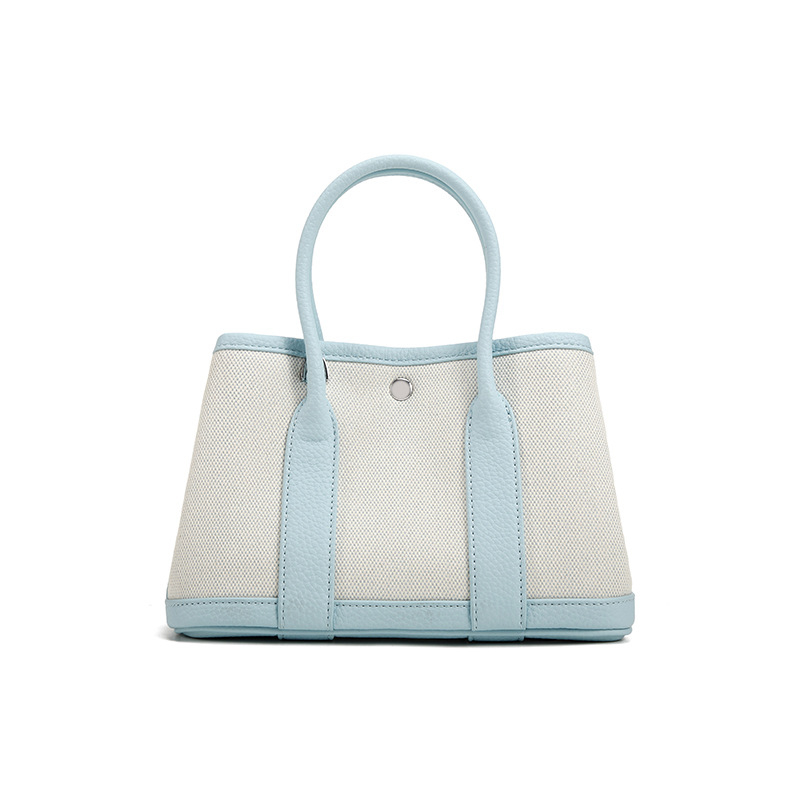 2025 Vrtna bucket torbica s kontrastnim bojama, svakodnevna torba, crossbody stil, svestrana