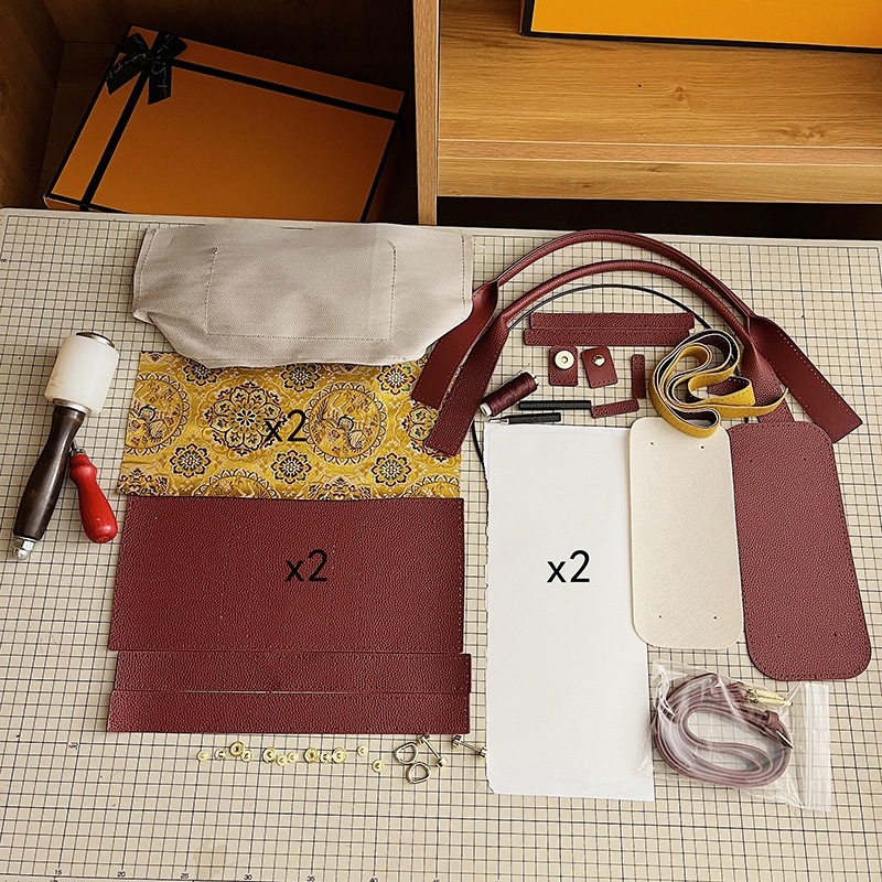 Nova torba u kineskom stilu od PU s DIY kompletom Song Brocade, za ramenu ili crossbody za žene, ručno izrađena, moderna torba