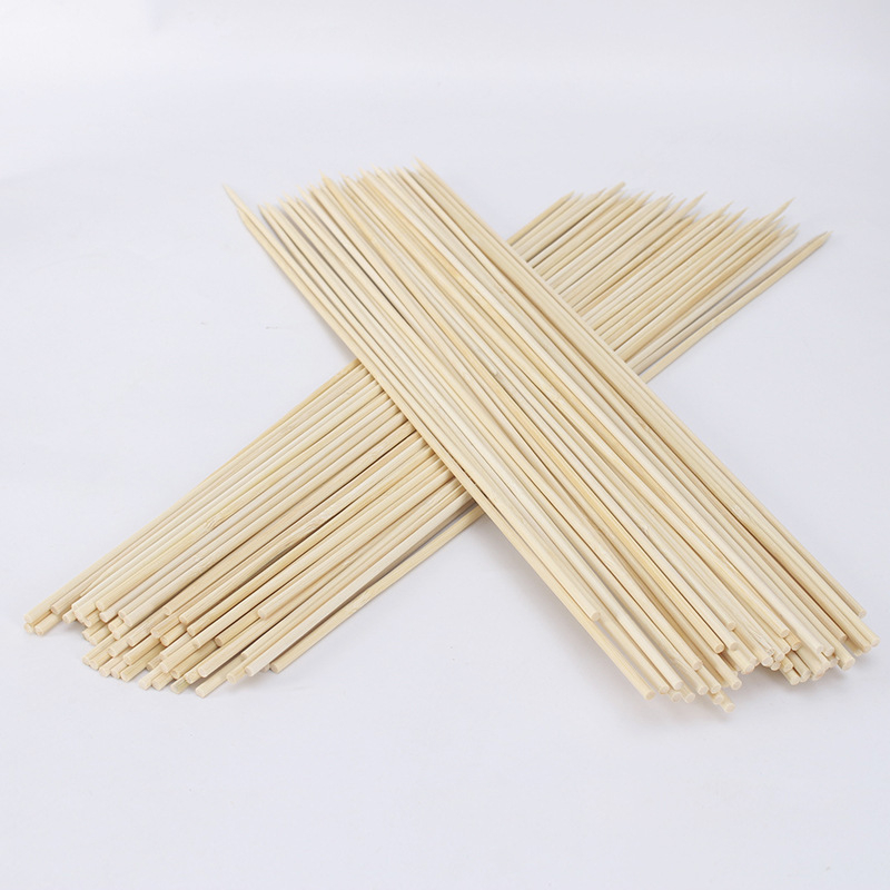 Frigărui de bambus naturale de înaltă calitate, 50 cm lungime, pentru grătar și ambalarea buchetelor de flori și fructe