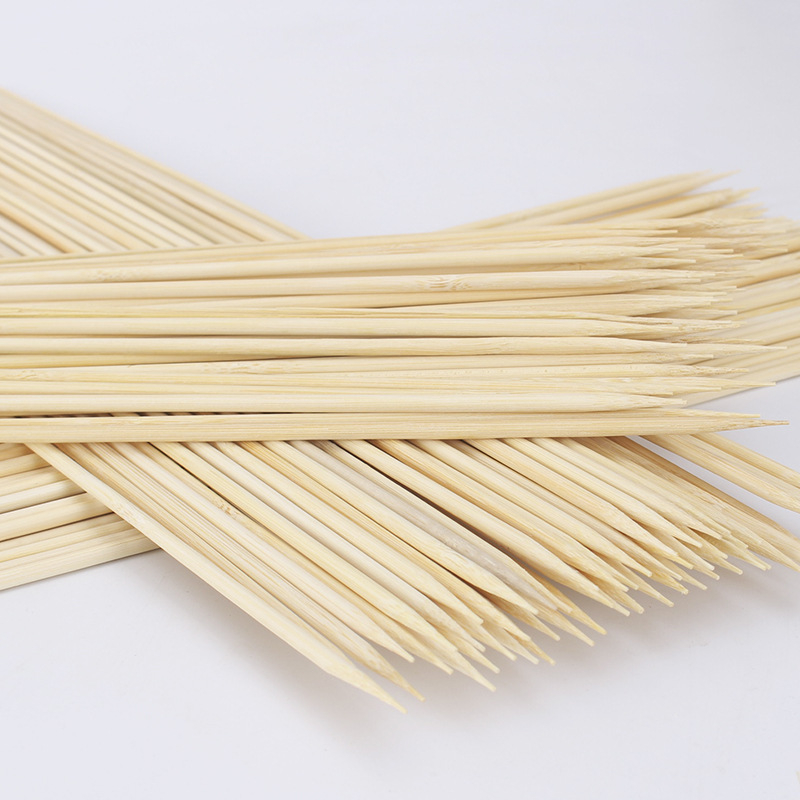 Frigărui de bambus naturale de înaltă calitate, 50 cm lungime, pentru grătar și ambalarea buchetelor de flori și fructe
