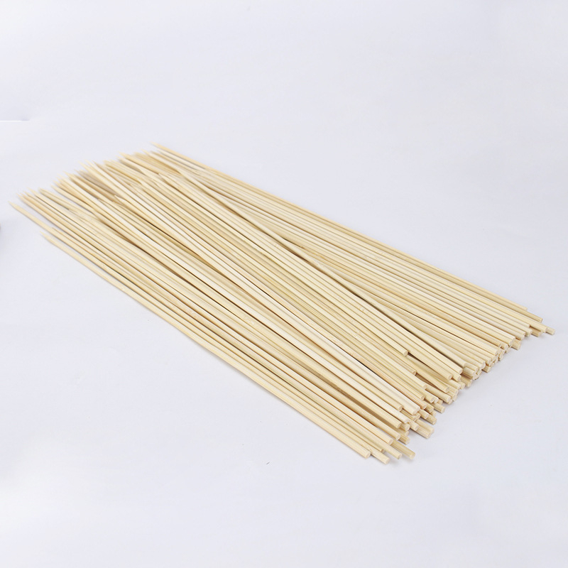 Frigărui de bambus naturale de înaltă calitate, 50 cm lungime, pentru grătar și ambalarea buchetelor de flori și fructe