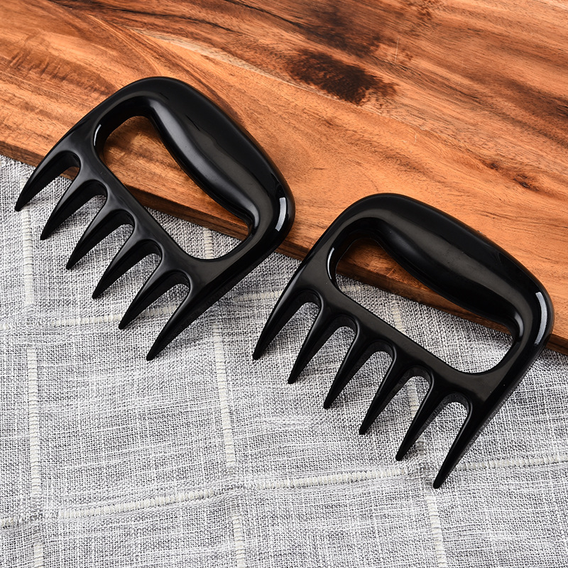 Feliator de carne cu separator pentru pui și furculiță pentru sfărâmarea cărnii, pentru grătar