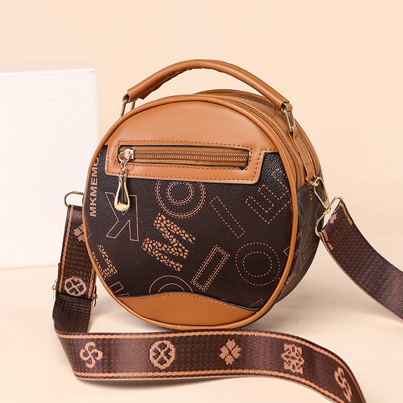 Mini okrugla torbica u korejskom stilu, PVC, bucket bag, ženska torba za ljeto 2026