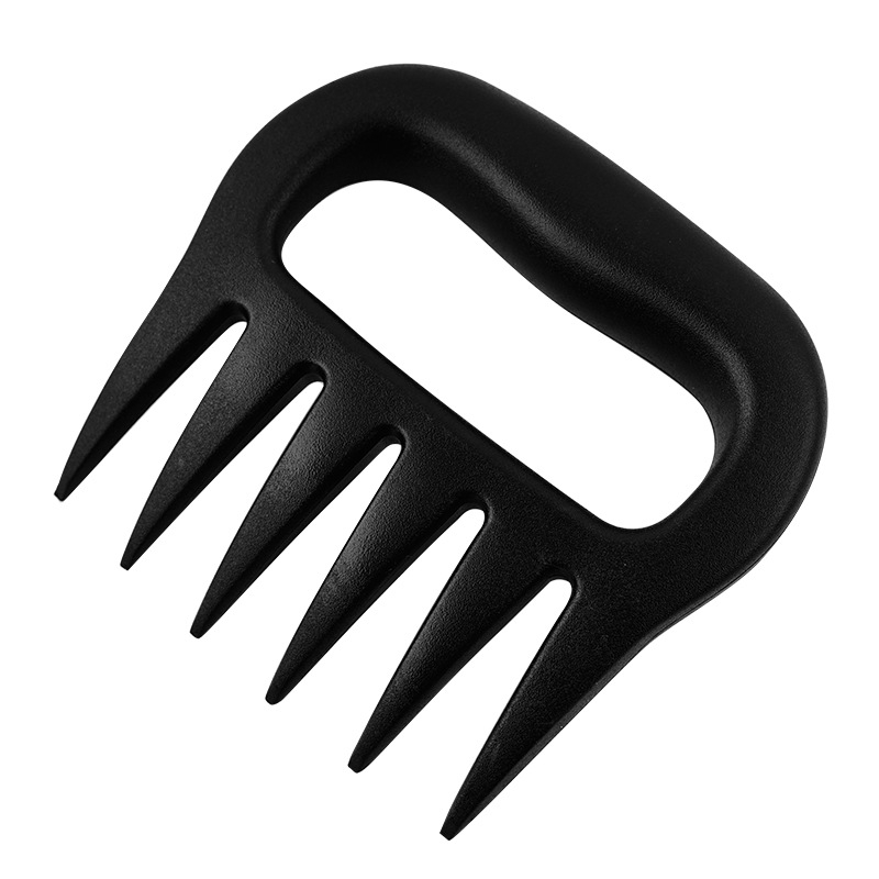 Furculiță de carne în formă de gheară de urs – instrument din plastic pentru ruperea și mărunțirea cărnii