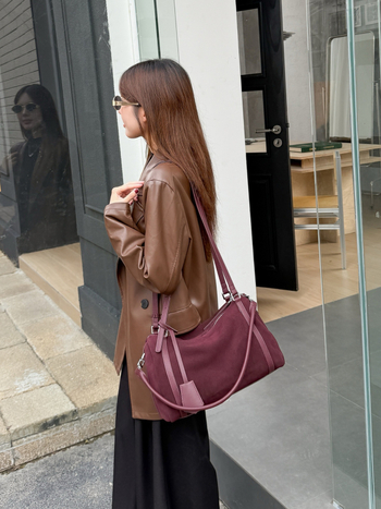 Ženska torbica za rame od prave kože, visoke kvalitete, svestrana mekana kožna torba s krilnim dizajnom, crossbody torba