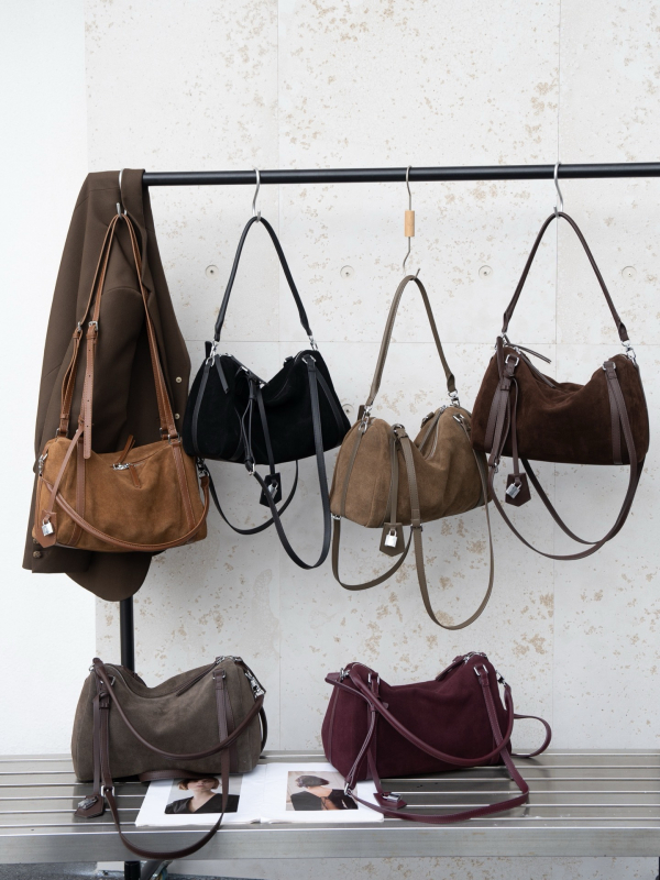 Ženska torbica za rame od prave kože, visoke kvalitete, svestrana mekana kožna torba s krilnim dizajnom, crossbody torba