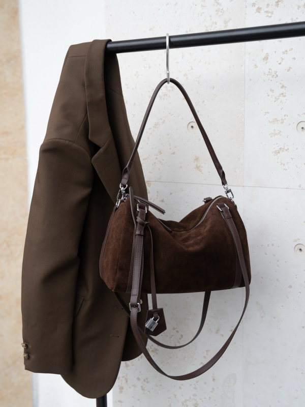 Ženska torbica za rame od prave kože, visoke kvalitete, svestrana mekana kožna torba s krilnim dizajnom, crossbody torba