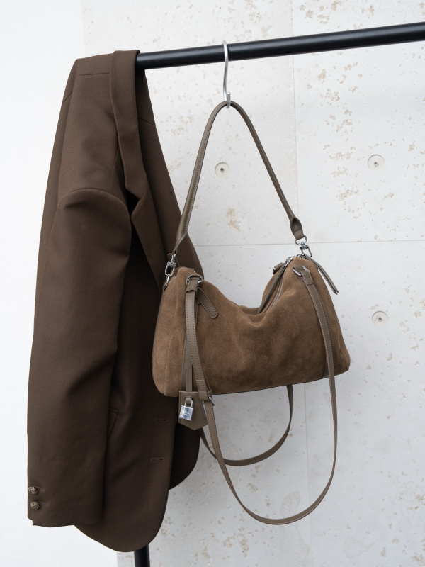 Ženska torbica za rame od prave kože, visoke kvalitete, svestrana mekana kožna torba s krilnim dizajnom, crossbody torba