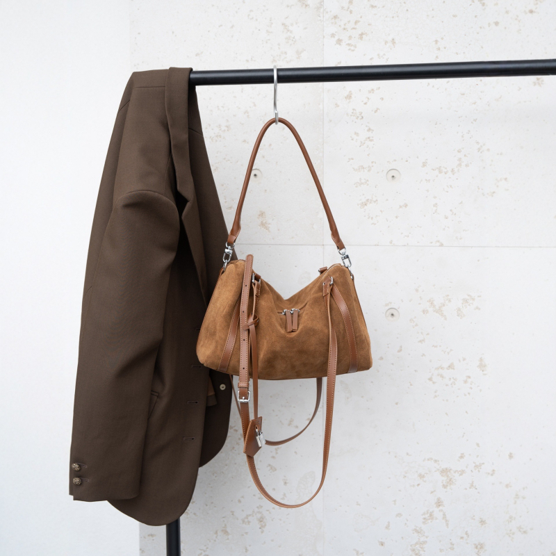 Ženska torbica za rame od prave kože, visoke kvalitete, svestrana mekana kožna torba s krilnim dizajnom, crossbody torba