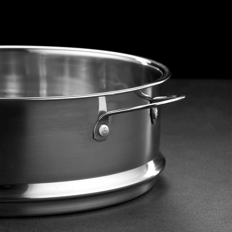 Grilaj de aburi din oțel inoxidabil 304 pentru uz casnic; potrivit pentru oală de lapte, oală de supă, aburitor și wok; diametru 16–32 cm.