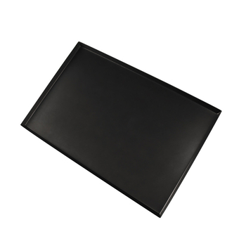 Tavă de copt antiaderentă comercială 60x40 cm pentru cuptor, cu colțuri rotunjite, din aluminiu, pentru pâine și prăjituri