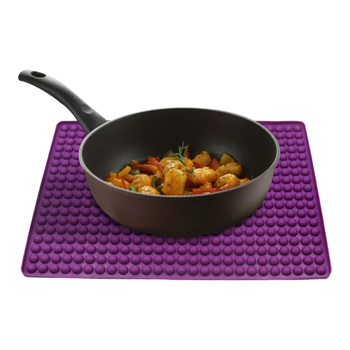 Tavă din silicon cu 468 găuri pentru scurgerea uleiului, placă de gătit pentru cuptor/grill și formă pentru biscuiți