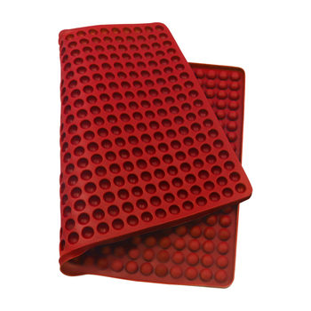 Tavă din silicon cu 468 găuri pentru scurgerea uleiului, placă de gătit pentru cuptor/grill și formă pentru biscuiți