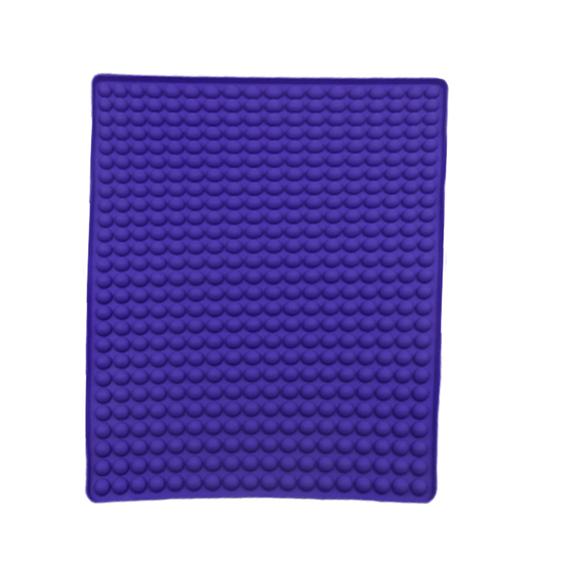 Tavă din silicon cu 468 găuri pentru scurgerea uleiului, placă de gătit pentru cuptor/grill și formă pentru biscuiți