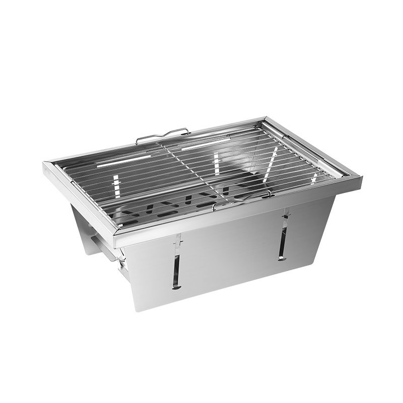 Unitate de grătar pliabil pentru exterior, grill din oțel inoxidabil 304, gril IGT, accesorii pentru masă de camping