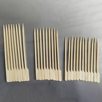 Bețe de bambus pentru fructe și gustări, fructe caramelizate pe bețe, stil odén, de unică folosință, 9–20 cm, 100 bucăți în pachet