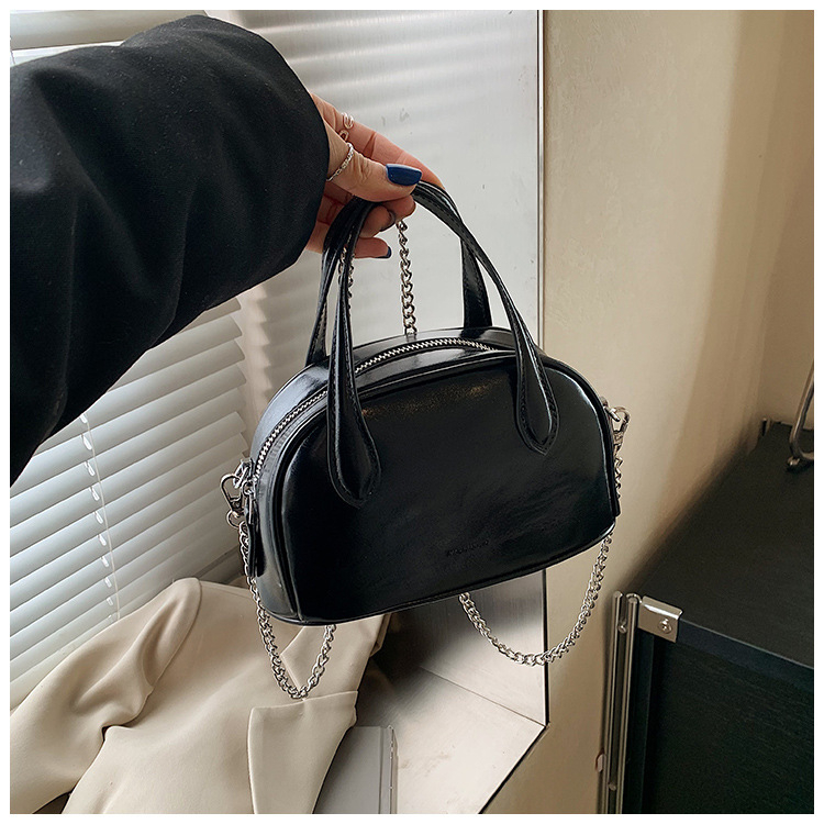 Proljetna 2025 Boston PU kožna torbica za žene, casual retro crossbody