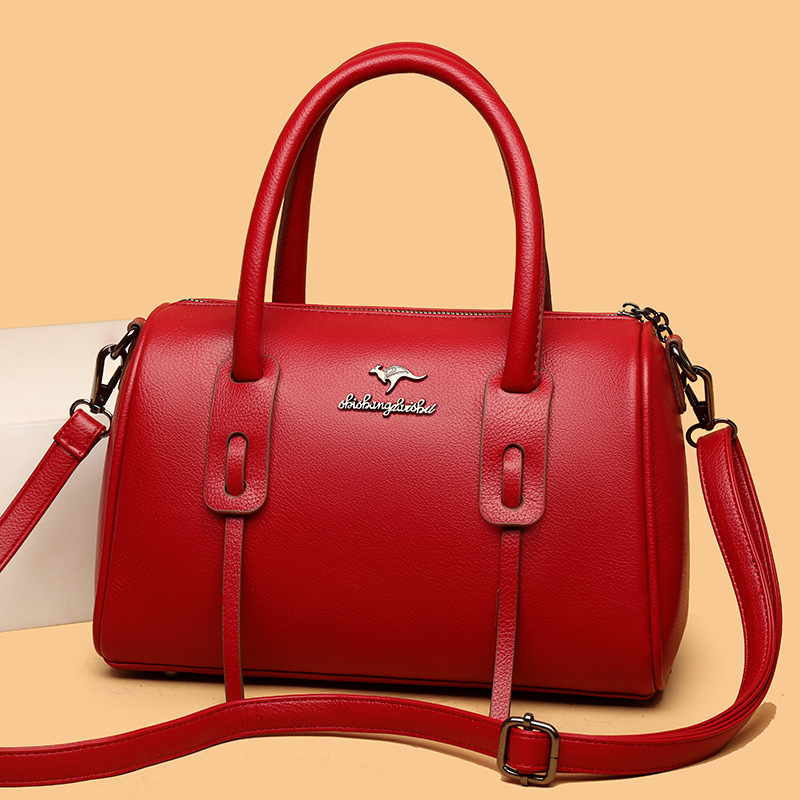 Ženska torba Boston od PU kože – moderan europsko-američki stil, crossbody torba