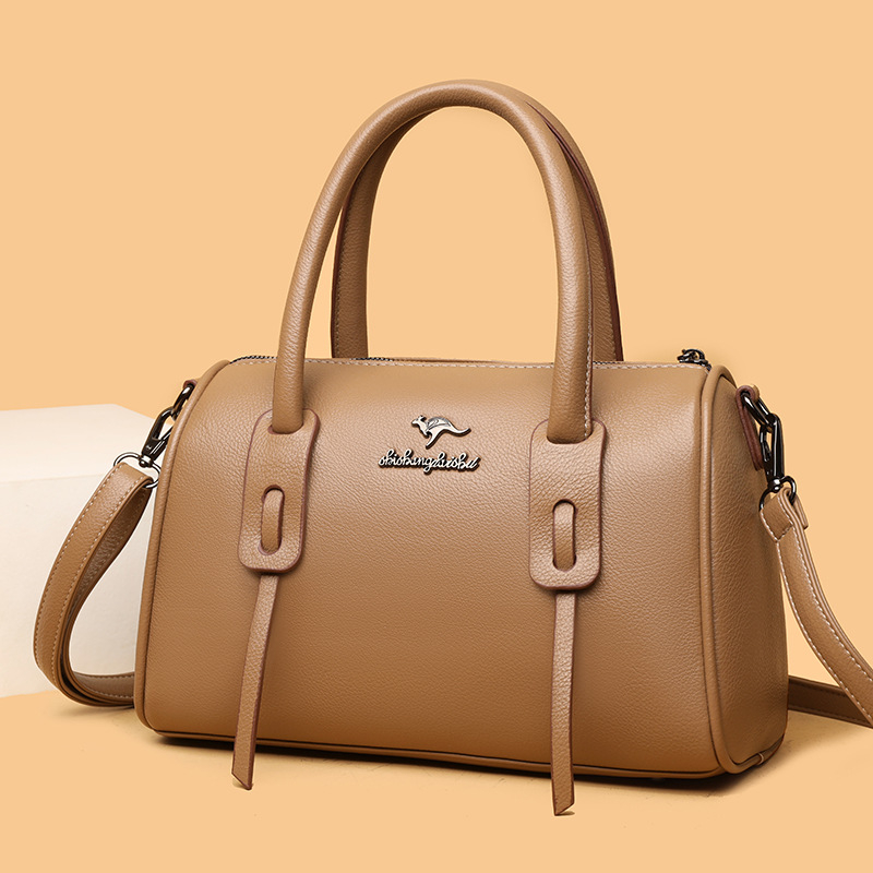 Ženska torba Boston od PU kože – moderan europsko-američki stil, crossbody torba
