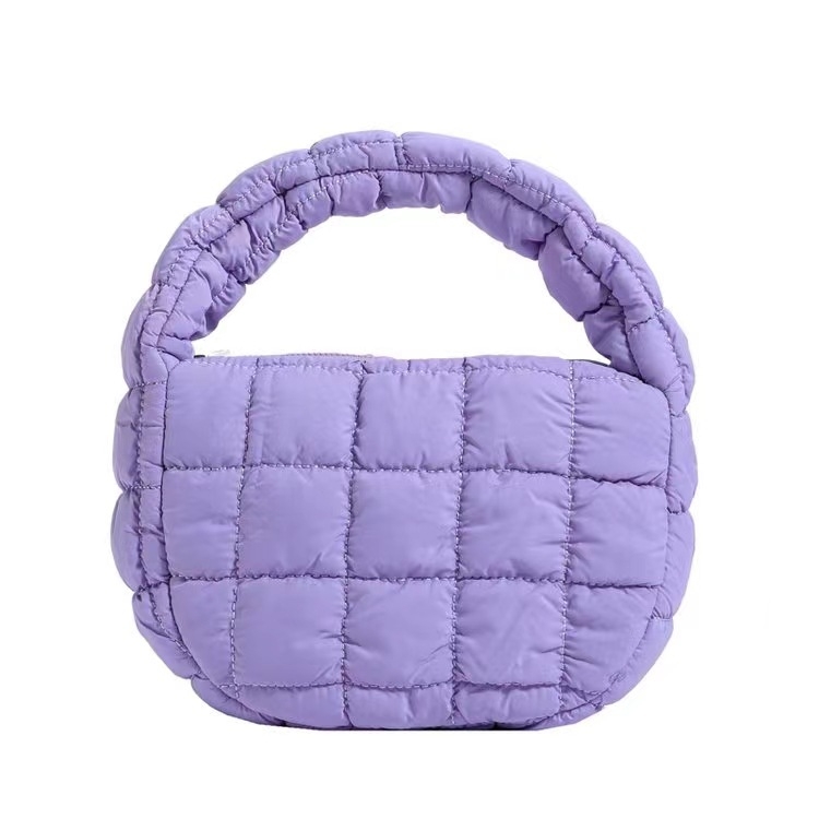 Luksuzna torba s mjehurićima u korejskom stilu, mini ručna torba s plisiranim dizajnom oblaka, elegantna i svestrana ženska torba