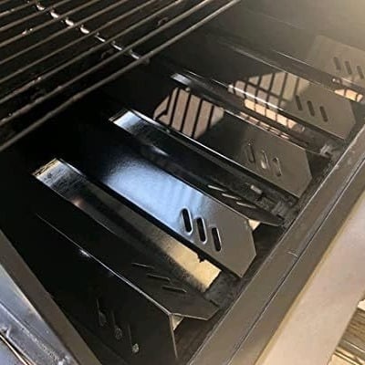 Placă emailată pentru cuptor 91591 — scut termic și divizor, accesorii cuptor