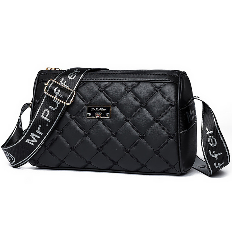 Ženska luksuzna crossbody torba velikog kapaciteta, Boston stil, PU materijal
