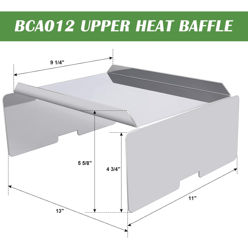 BCA012 Placă de protecție termică și placă de distribuție a flăcării pentru cuptor