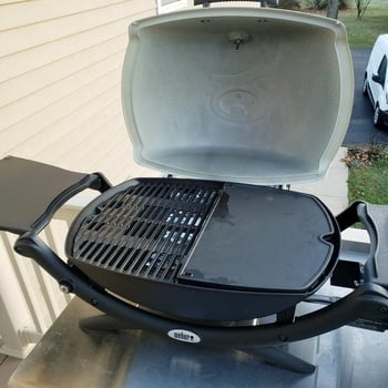 Grilaj din fontă pentru Weber 7645 65811, set de 2 bucăți