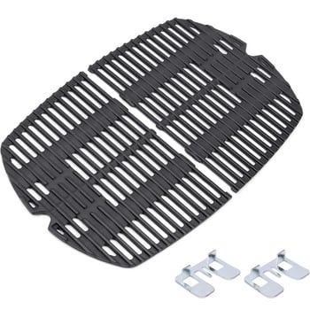Grilaj din fontă pentru Weber 7645 65811, set de 2 bucăți