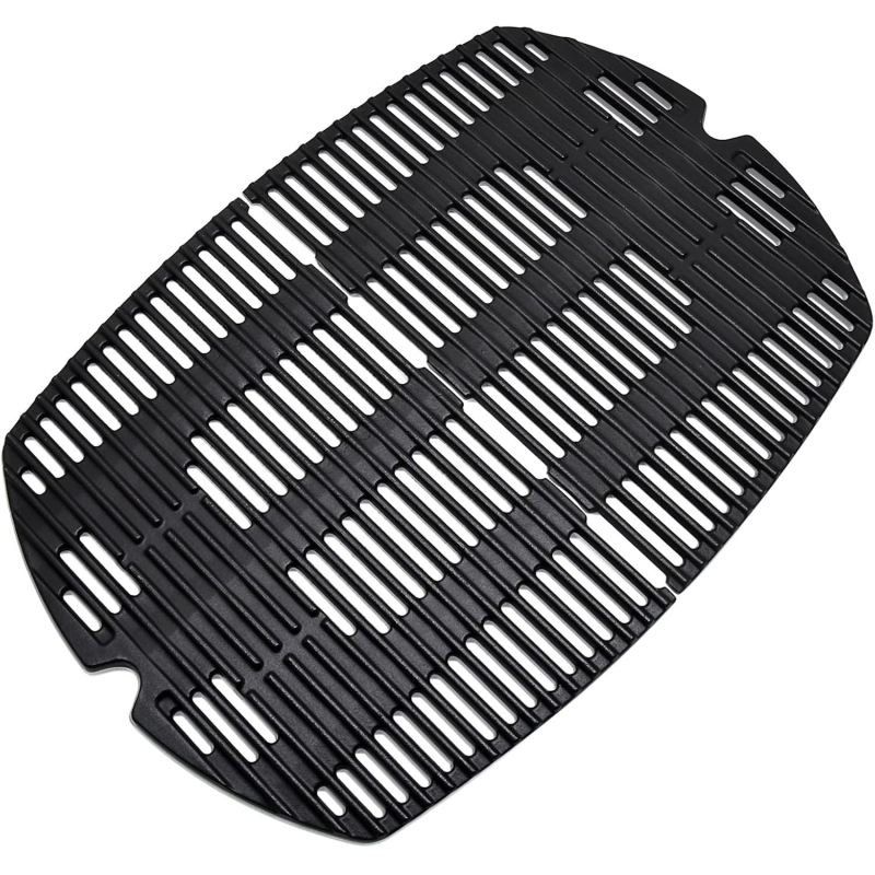 Grătar din fontă 7646, compatibil Weber Q3200/Q3100/Q3000, set de 2 bucăți