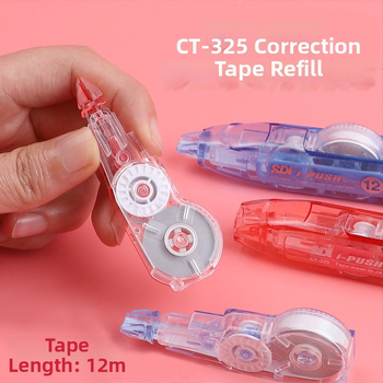 Bandă corectoare SDI, tip cu buton, cu nucleu, capacitate mare, set CT325-4