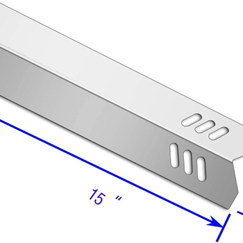 91591 Placă de încălzire pentru cuptor cu finisaj emailat, scut de flăcări și placă separator – accesorii cuptor