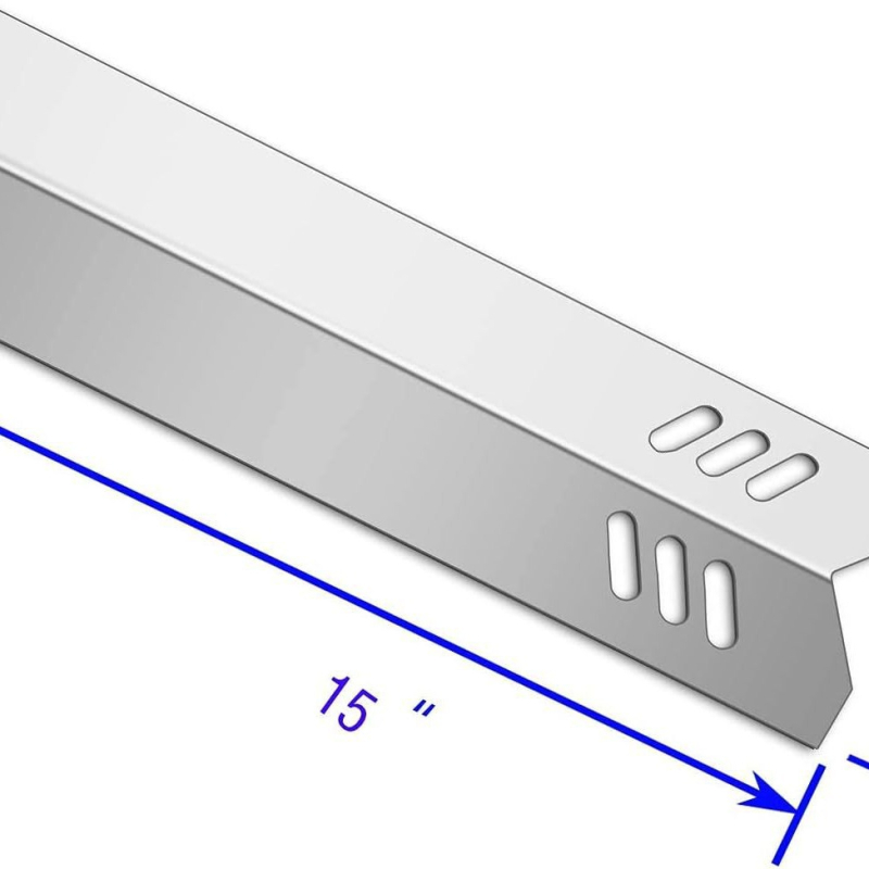91591 Placă de încălzire pentru cuptor cu finisaj emailat, scut de flăcări și placă separator – accesorii cuptor