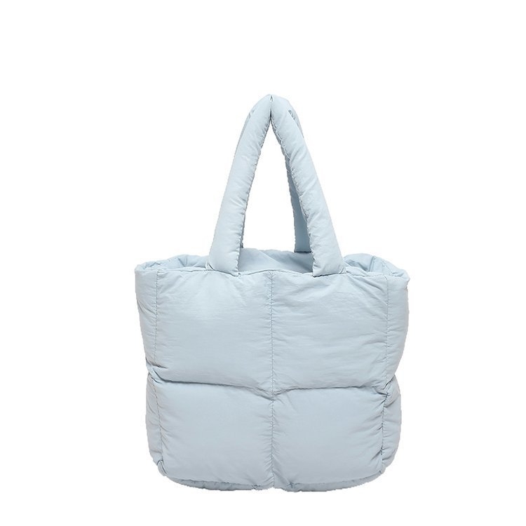 Ženska bucket torba s romboidnim prešivanjem, korejskog stila, za ramenu ili crossbody