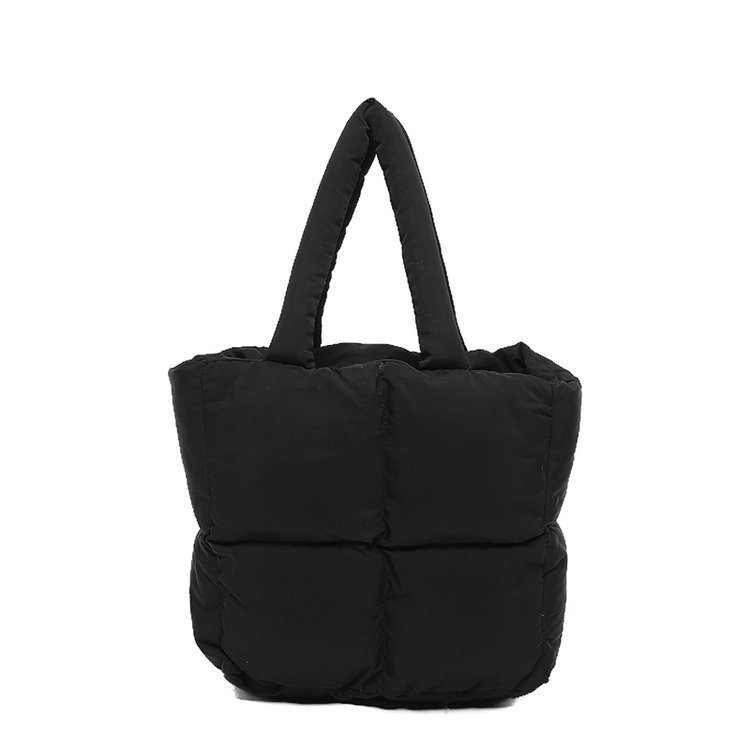 Ženska bucket torba s romboidnim prešivanjem, korejskog stila, za ramenu ili crossbody