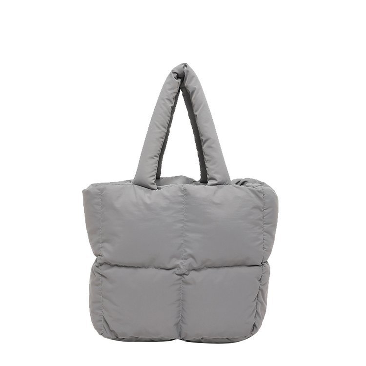 Ženska bucket torba s romboidnim prešivanjem, korejskog stila, za ramenu ili crossbody