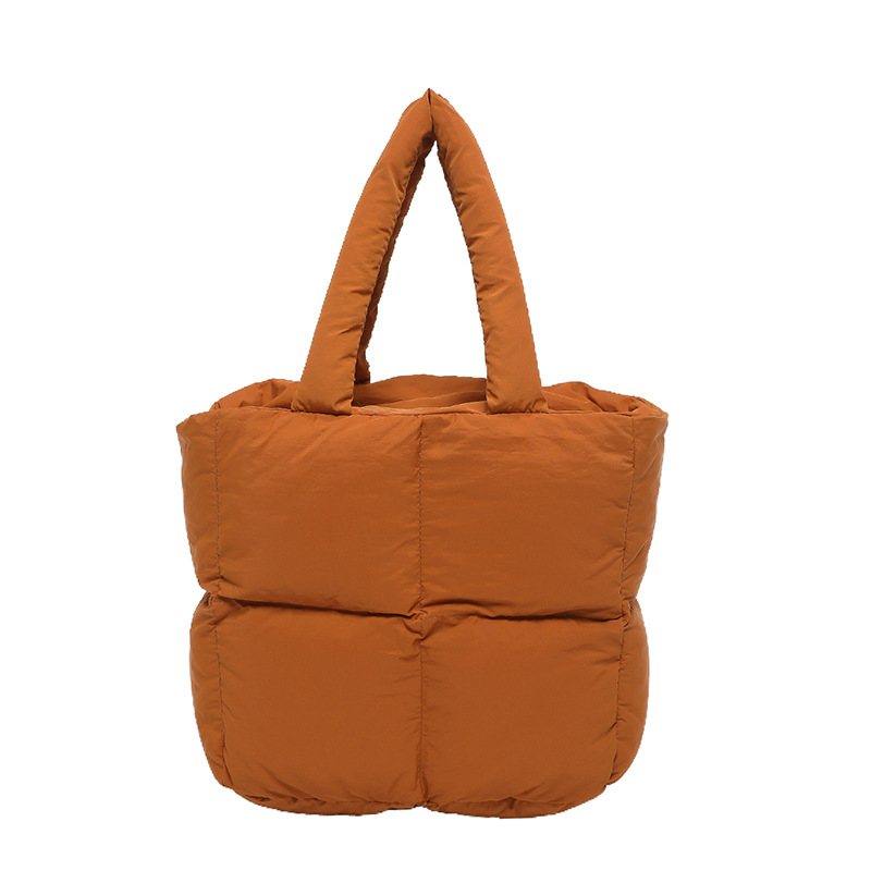 Ženska bucket torba s romboidnim prešivanjem, korejskog stila, za ramenu ili crossbody
