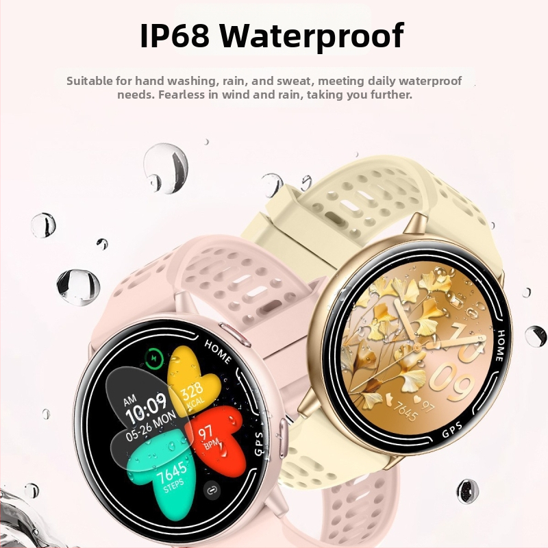 KC100 Smart hodinky, viacfunkčné meranie srdcového tepu a okysličenia krvi, vodotesné, Bluetooth hovor, sledovanie spánku, Unisex