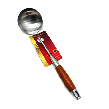Spatulă cu mâner din lemn de rosewood, nemagnetică, ustensile de bucătărie pentru uz zilnic