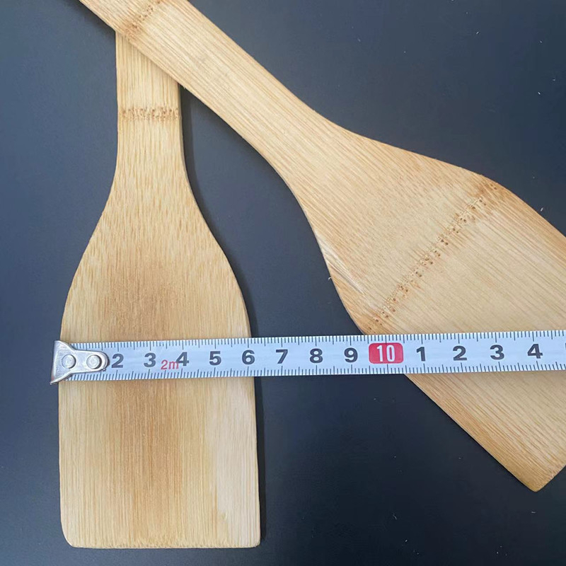 Lopată pentru wok din bambus, 30 cm