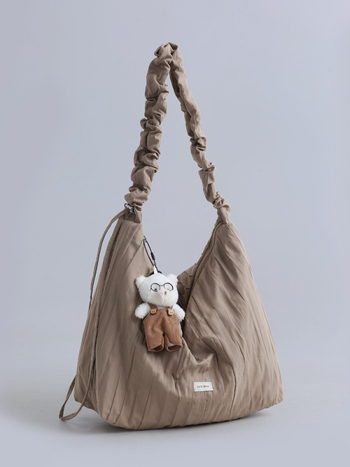 Torba od platna velikog kapaciteta za žene, casual torba preko ramena i crossbody, inspirirana oblakima, ultra lagana